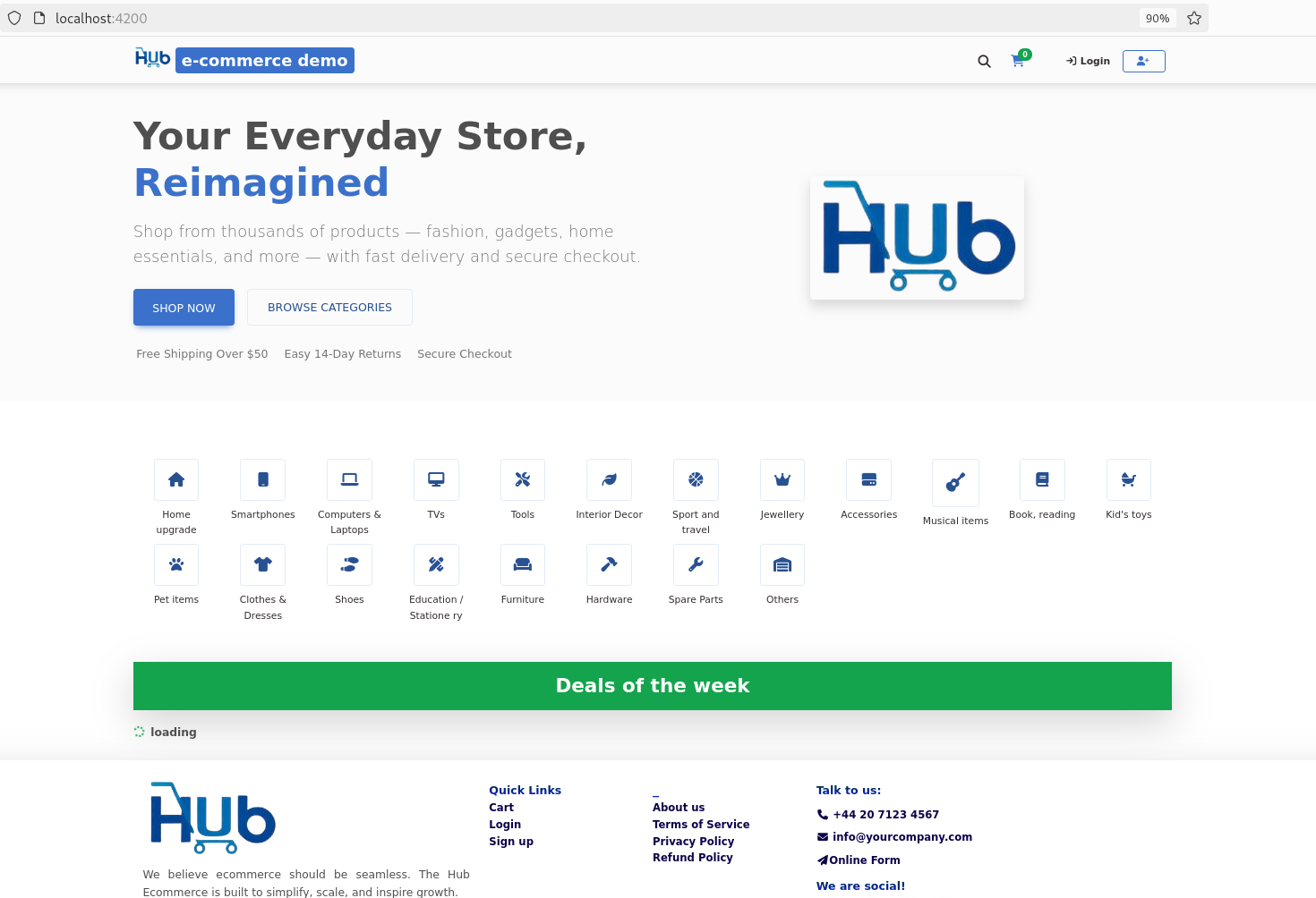 Modern web development tools